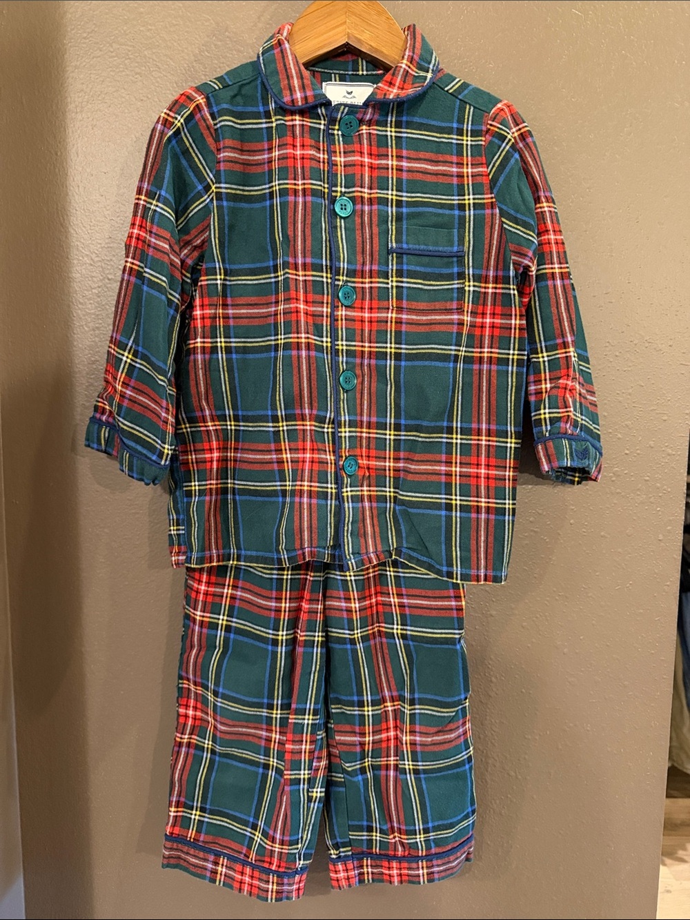 Petite Plume Kids' 2-Piece Kensington Tartan
Pajamas